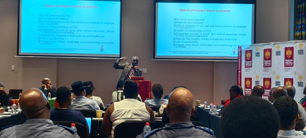 THE IMCHPR Joins The South African Human Rights Commission In A Dialogue On Mining The Impact Of Mining Activities On Human Rights & The Protective Role Of Traditional Leaders